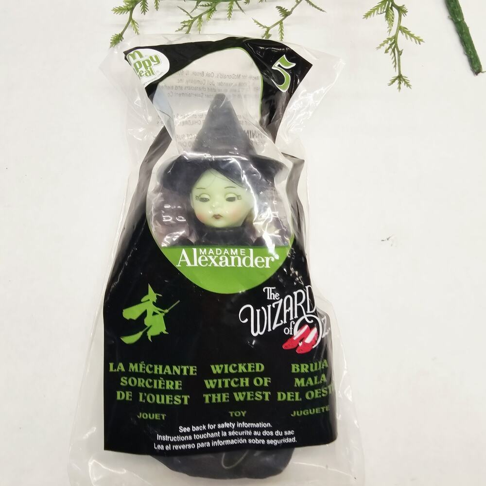 Madame Alexander Wicked Witch of The West McDonald's Happy Meal 2008 NIP Elphaba
